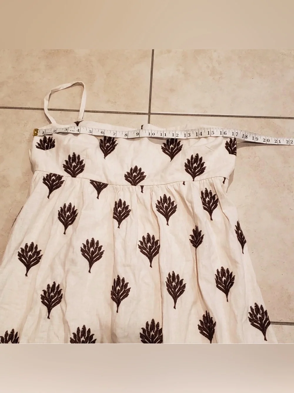 Abercrombie & Fitch Tie - Back baby doll Maxi Dress